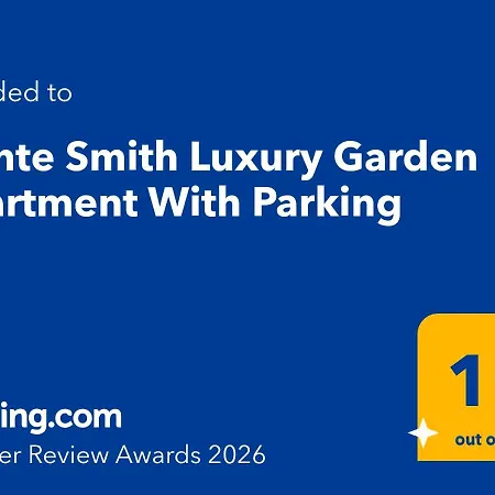 Monte Smith Luxury Garden With Parking *